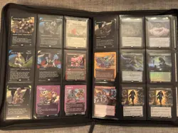 Magic the gathering cards lot collection 9 slot folder binder MTG - Image 2