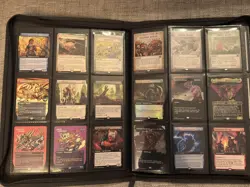 Magic the gathering cards lot collection 9 slot folder binder MTG - Image 3