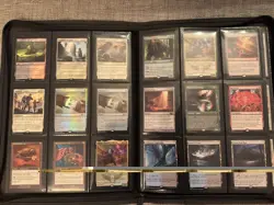 Magic the gathering cards lot collection 9 slot folder binder MTG - Image 4