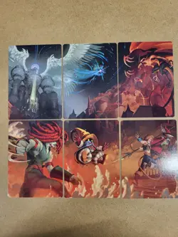 Final Fantasy IX 9 - Art Series Scene Magic The Gathering Cards FFIX - Image 1
