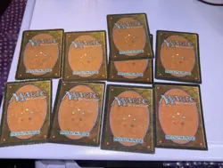 1994 Magic: The Gathering - Revised(3rd) - Lot of 9 Cards -One Dark Signed. - Image 5