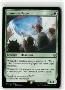 Generous Patron Commander FINAL FANTASY MTG NM - Image 1