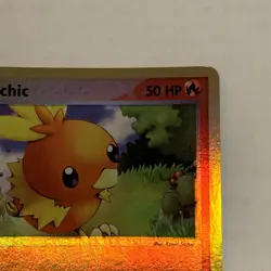 Pokemon Ruby and Sapphire Torchic 74/109 Reverse Holo Common 2003 - Image 4