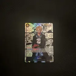 Sabo (Manga Super Alternate Art) OP13-120 Carrying On His Will Foil English - Image 1