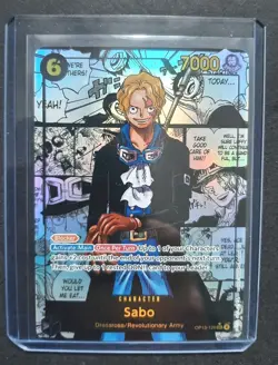 Sabo (Manga Super Alternate Art) OP13-120 Carrying On His Will Foil English - Image 1