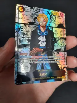 Sabo (Manga Super Alternate Art) OP13-120 Carrying On His Will Foil English - Image 5