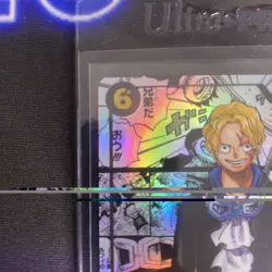 Sabo Manga (Super Alternate Art) OP13-120 Carrying On His Will Foil Japanese - Image 2