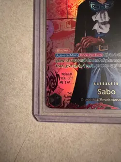 Sabo (Red Super Alternate Art) (Red Manga) OP13-120 Carrying On His Will English - Image 2