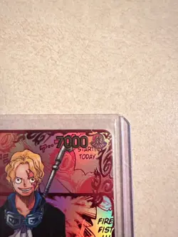 Sabo (Red Super Alternate Art) (Red Manga) OP13-120 Carrying On His Will English - Image 4