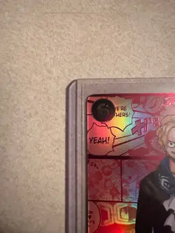Sabo (Red Super Alternate Art) (Red Manga) OP13-120 Carrying On His Will English - Image 5