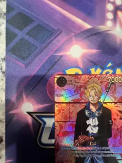 One Piece TCG Sabo (OP13-120) (Red Super Alternate art) Manga English - Image 4