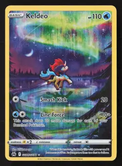 Keldeo GG07/GG70 - SWSH Crown Zenith - Galarian Gallery Holo - Pokemon TCG NM - Image 1
