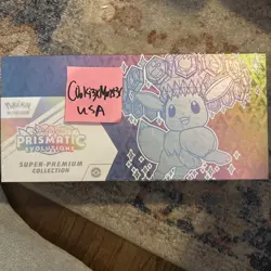 Pokemon Prismatic Evolutions Super Premium Collection (SPC) IN HAND Sealed. New - Image 1