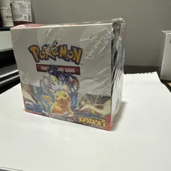 POKEMON TCG SCARLET & VIOLET SURGING SPARKS BOOSTER BOX FACTORY SEALED NEW - Image 1
