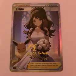 Pokemon Anime Waifu Sexy Doujin ACG Custom Trainer Art card Supparter - Image 1