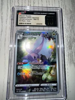CGC 10 PRISTINE Hisuian Goodra 196/172 AR VSTAR Universe s12a Pokemon Card - Image 2