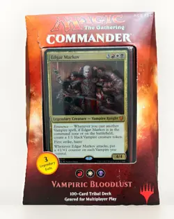 Magic The Gathering Commander Vampiric Bloodlust 100 Card Box - Image 1