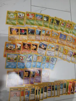 Pokemon TCG Base Set 2 Unlimited 72 Card Lot Great Condition Near Mint - Image 1