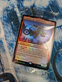 TMNT Raphael, the Nightwatcher MTG Prerelease card - Image 3
