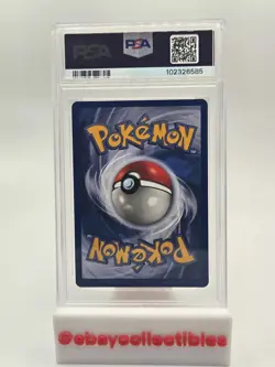 Pokemon TCG Zapdos Holo Fossil Card 15/62 First Edition Rare Vintage PSA 8 - Image 2