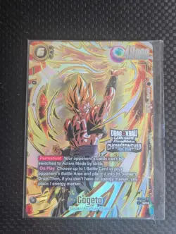 Dragon Ball Super Card Game Gogeta FB06-097 SR Fusion World Championship Card - Image 3