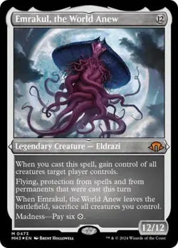 MTG English Emrakul, the World Anew (Foil Etched) NM Foil Modern Horizons 3 - Image 1