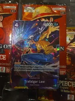 Trafalgar Law (Illustration Box Vol.6) P-093 One Piece Promotion Cards Foil - Image 1