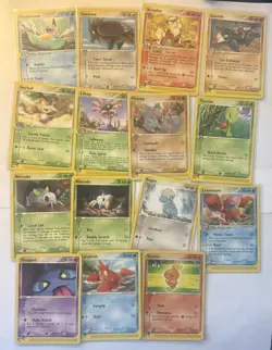 15 Card Pokemon Non Holo E Reader Lot TCG MP-NM Conditions - Image 1