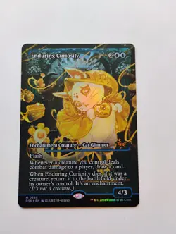 Enduring Curiosity (Showcase) Duskmourn: House of Horror Foil - Image 1