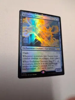 MTG - Enduring Curiosity (Foil) - Duskmourn: House of Horror - LP - Image 2