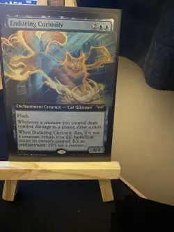 Enduring Curiosity (Extended Art Foil) Duskmourn: House of Horror Regular - Image 1