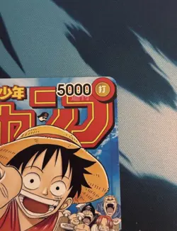 ONE PIECE Cards Monkey D Luffy P-033 PROMO Weekly Shonen Jump 1/2023 Japanese - Image 3