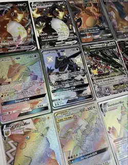Pokemon Cards 5 Ultra Rare EX GX V VMAX Full Art Secret God Pack Great For Kids! - Image 3