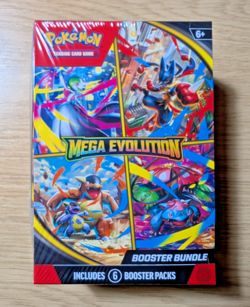 Pokemon Mega Evolution Booster Bundle (6 Packs) - New & Sealed Pokemon TCG - Image 1