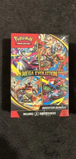 Pokemon TCG Mega Evolution Booster Bundle (6 Packs) - Brand New, Factory Sealed - Image 1