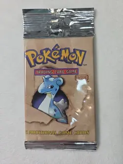 WOTC Pokemon Fossil Booster Pack Factory Sealed Long Stem Packs Full Set Art - Image 4
