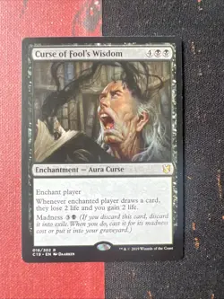 Curse of Fool's Wisdom Commander 2019 Regular - Image 1