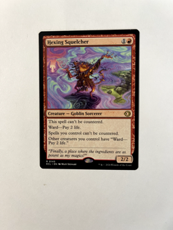 Hexing Squelcher Lorwyn Eclipsed Regular - red mana - goblin - Image 1