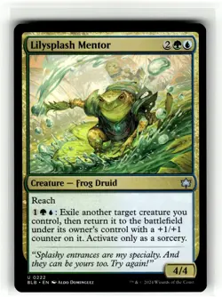 LILYSPLASH MENTOR Bloomburrow #222 BLB(NM+)(MTG) - Image 1