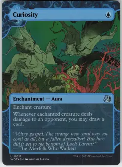 Foil Curiosity 17 Wilds of Eldraine: Enchanting Tales U - Image 1