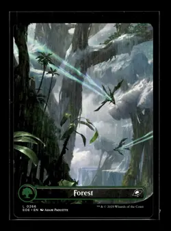 FOREST (0266) (BORDERLESS) Edge of Eternities #266 EOE(NM+)(MTG) - Image 1