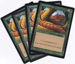 Magic MTG Portal: Spined Wurm X 4 - Image 1