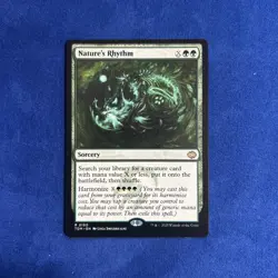 Nature's Rhythm 0150 Tarkir: Dragonstorm-Rare - Regular - M/NM - Image 1