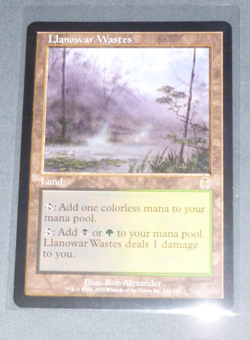 Llanowar Wastes - Apocalypse - Magic The Gathering NM/M (Never Played) MTG - Image 1