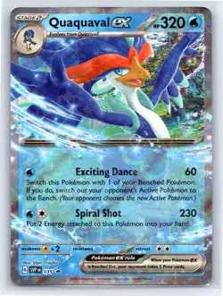 Quaquaval ex 35 - Pokemon Scarlet & Violet Promo - Promo Holo - NM - Image 1