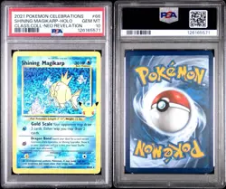 PSA 10 Shining Magikarp 2021 Pokemon Celebrations 66/64 Classic Collection Holo - Image 3