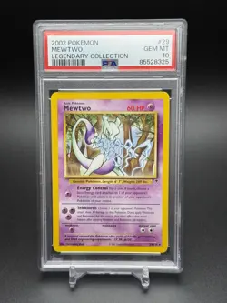 2002 Pokemon Legendary Collection Mewtwo #29 29/110 LOW POP GEM MINT PSA 10 - Image 1
