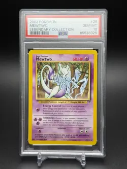 2002 Pokemon Legendary Collection Mewtwo #29 29/110 LOW POP GEM MINT PSA 10 - Image 2