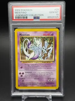 2002 Pokemon Legendary Collection Mewtwo #29 29/110 LOW POP GEM MINT PSA 10 - Image 3
