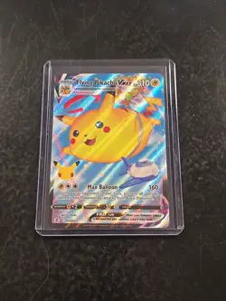 Pokemon 2021 Celebrations Flying Pikachu VMAX 007/025 Full Art Ultra Rare NM - Image 1